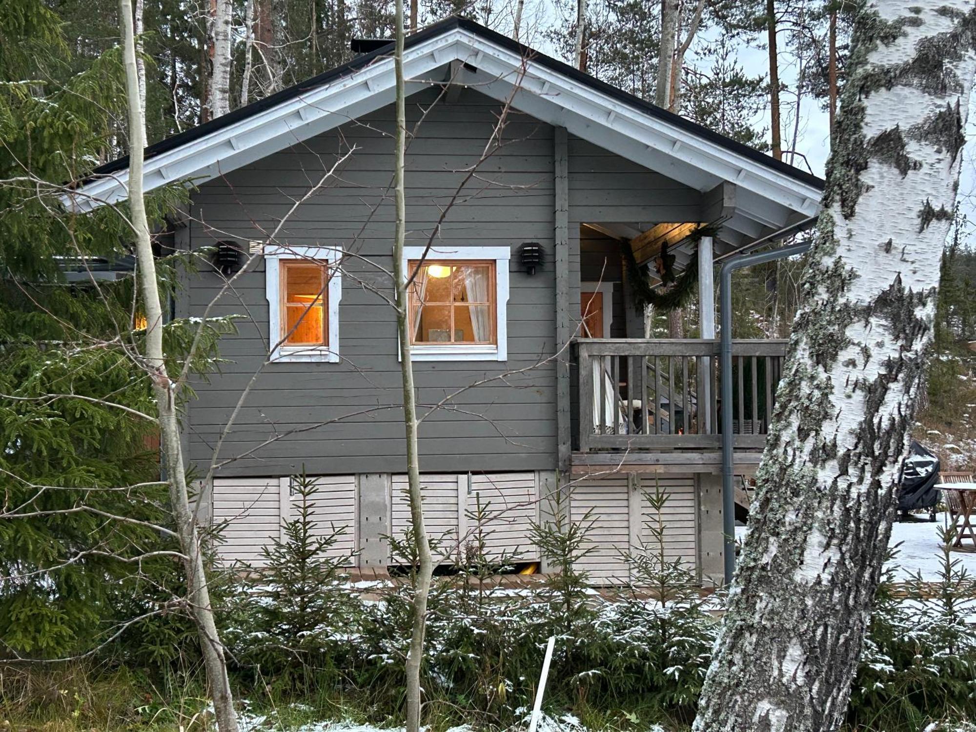 Sauna Cabin In The Heart Of Nuuksio National Park - Moekki Nuuksiossa Espoo Eksteriør billede