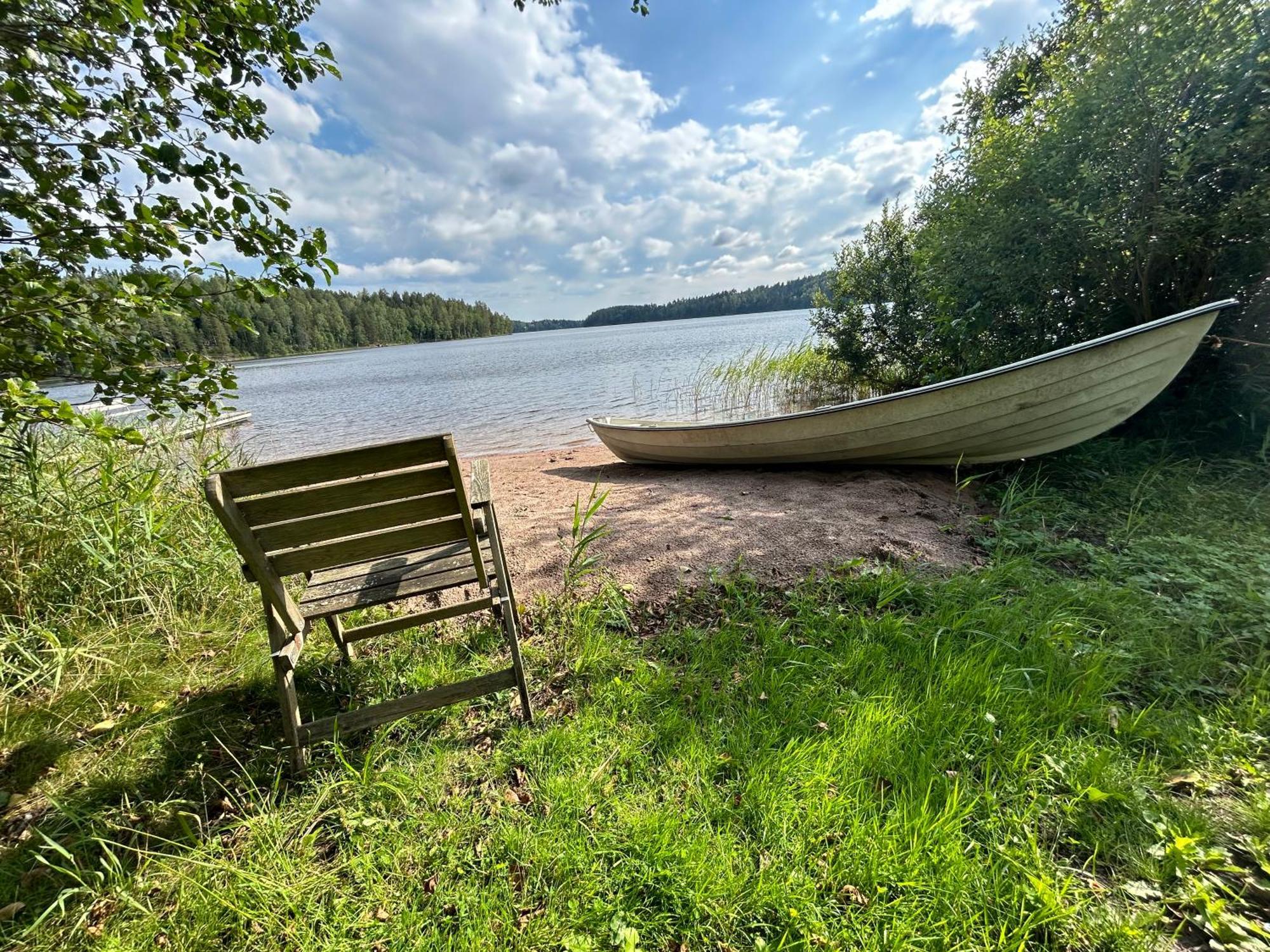 Sauna Cabin In The Heart Of Nuuksio National Park - Moekki Nuuksiossa Espoo Eksteriør billede